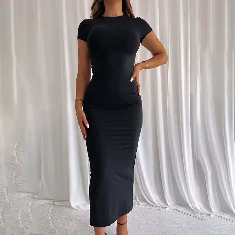 Women's Summer Slim Fit Elastic Black and White